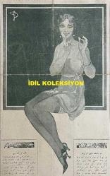 Osmanlıca Akbaba Mizah Dergisi-Gazetesi, Orijinal Dönem Basım, (Ottoman Magazine-Newspaper) - 15 Nisan 1926 - Sayı: 351 - Karikatürist Ramiz Gökçe'nin Çalışması: Hangisini İstersiniz: Bayram Şekerini mi, Kiraz Şekerini mi?... - Bayram Tebrikleri - Der Vasf-ı Refik Konyevi - İkdam Gazetesi: 