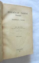 Edebiyat Tarihi Dersleri - Tanzimata Kadar