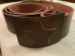 SOVYET ORDUSU PİRİNÇ TOKALI ASKERİ KEMER