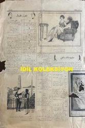 Osmanlıca Akbaba Mizah Dergisi-Gazetesi, Orijinal Dönem Basım, (Ottoman Magazine-Newspaper) - 11 Mart 1926 - Sayı: 341 - Karikatürist Ramiz Gökçe'nin Çalışması: İngilizler, Hükümetimizi Ansızın Cemiyet-i Akvam'a Davet Ettirdiler... 