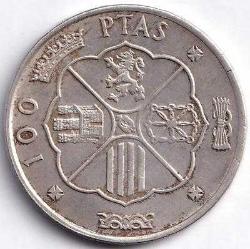 İSPANYA 100 PESETA 1966 ÇİL GÜMÜŞ:18,8 GR/GENARAL FRANKO