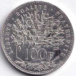 FRANSA 100 FRANK 1982 ÇA GÜMÜŞ:15 GR