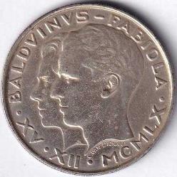 LOT.10 » BELÇİKA 50 FRANK 1960 HATIRA ÇA GÜMÜŞ:12,5 GR/