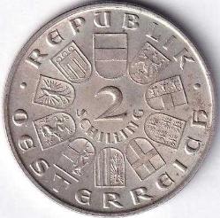 AVUSTURYA 2 ŞİLİN 1930 ÇİL GÜMÜŞ:11,9 GR/AZ ÇIKAR