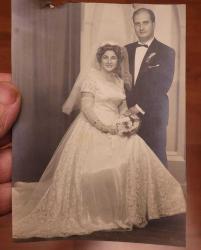 ESKİLERDEN BİR EVLİLİK FOTOSU.