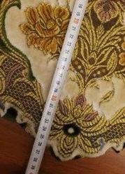 ÇERÇEVELİK ANTİKA SEHPA ÖRTÜSÜ.