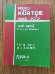 Standart Sözlük - Kürtçe/Türkçe - Türkçe/Kürtçe