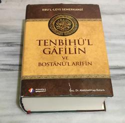 TENBİHÜ'L GAFİLİN VE BOSTANÜ'L ARİFİN ( 2 CİLT TEK KİTAP ) CİLTLİ - ŞÖMİZLİ