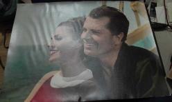 1964 YILI NADİR CRUCERO DE VERANO FİLMİ GABRIELE FERZETTI CARMEN SEVILLA LOBİ KARTI - DEV EBAT 29*40 CM