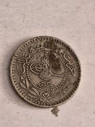 Sultan Mehmet Reşat Nikel osmalı paraları 1327/3