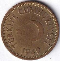 1949 25 KURUŞ ÇÇT