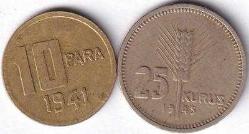 LOT.10 » 1940'LAR 10 PARA -25 KURUŞ LOTU ÇÇT