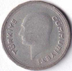 1936 25 KURUŞ ÇT GÜMÜŞ:3 GR