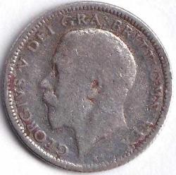 LOT.4 » İNGİLTERE 6 PENCE 1925 ÇT GÜMÜŞ:2,3 GR/KRAL 5.GEORGE