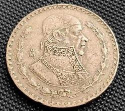 MEKSİKA 1957 YILI 1 PESO 15,83 GR. GÜMÜŞ(ayar:0,1)