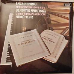 1972 NADİR İNGİLTERE BASKI KLASİK MÜZİK 33 LÜK PLAK - Rachmaninov Vladimir Ashkenazy, London Symphony Orchestra Piano Concertos Nos. 1 And 2