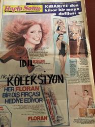 HAFTA SONU DERGİ - GAZETESİ DOĞUM GÜNÜ HEDİYESİ (TURKİSH MAGAZINE - NEWSPAPER) - 9 NİSAN 1982 - Sayı:15 - Zeki Müren-Kibariye-Seçil Heper-Sadri Alışık-Tarık Akan-Necla Nazır-Feride Karaca-Mehlika Kenter-Adnan Şenses-Nazan Şoray-Hadi Çaman-Melek Koçyiğit-Melike Demirağ-Rüçhan Çamay-Nina Harvalia-Sadri Alışık-Tarık Akan-Necla Nazır-Feride Karaca-Seçil Heper-Mehlika Kenter-Adnan Şenses-Nazan Şoray-Zeki Müren-Kibariye-Figen Güçsav-Levent Güçsav-Adnan Güngör-Şeyma Tutucu-Ayla Sayın-Halit Narin-Özden Narin-Betül Germirli-Ali Germirli-Zühre Germirli-Hikmet Tevfik Ercan-Sabahattin Ahmet Germirli-Şule Çobanoğlu-Sen Müvaffak Akçit-Mutlu Erdem İlmen-Leyla Nabi Up-Tomris Kemal Sarper-Elennie Ali Çıtak-Filiz Engin Çağlar-Semra Güven Tezerdi-Ayşe Yalçın Nacar-Sevgi Gönül-Fuat Bayramoğlu-Suna Kıraç-Necdet Kent-Sevim Kent-Oğuz Gökmen-Huriye Gökmen-Rula Habbam-Eva Henry Maçaro-Orhan Gencebay-Zerrin Egeliler