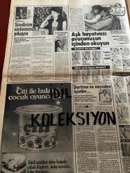HAFTA SONU DERGİ - GAZETESİ DOĞUM GÜNÜ HEDİYESİ (TURKİSH MAGAZINE - NEWSPAPER) - 9 NİSAN 1982 - Sayı:15 - Zeki Müren-Kibariye-Seçil Heper-Sadri Alışık-Tarık Akan-Necla Nazır-Feride Karaca-Mehlika Kenter-Adnan Şenses-Nazan Şoray-Hadi Çaman-Melek Koçyiğit-Melike Demirağ-Rüçhan Çamay-Nina Harvalia-Sadri Alışık-Tarık Akan-Necla Nazır-Feride Karaca-Seçil Heper-Mehlika Kenter-Adnan Şenses-Nazan Şoray-Zeki Müren-Kibariye-Figen Güçsav-Levent Güçsav-Adnan Güngör-Şeyma Tutucu-Ayla Sayın-Halit Narin-Özden Narin-Betül Germirli-Ali Germirli-Zühre Germirli-Hikmet Tevfik Ercan-Sabahattin Ahmet Germirli-Şule Çobanoğlu-Sen Müvaffak Akçit-Mutlu Erdem İlmen-Leyla Nabi Up-Tomris Kemal Sarper-Elennie Ali Çıtak-Filiz Engin Çağlar-Semra Güven Tezerdi-Ayşe Yalçın Nacar-Sevgi Gönül-Fuat Bayramoğlu-Suna Kıraç-Necdet Kent-Sevim Kent-Oğuz Gökmen-Huriye Gökmen-Rula Habbam-Eva Henry Maçaro-Orhan Gencebay-Zerrin Egeliler