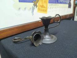 PİRİNÇ ŞAMDAN VE MUM MAKASI