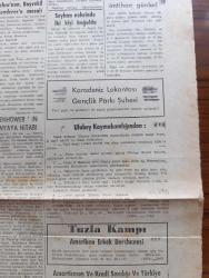 İhtilal dolayısıyla hazırlanması yarım kalan Zafer Gazetesi - Turkish Newspaper - 26 Mayıs 1960 - Tek kurşunla vurulanlar Yazı Dizisi - Başvekil Adnan Menderes'in Konuşması - Odalar birliğinin yeni idare heyeti - Hindistan Başvekili Nehru'nun başvekil Adnan Menderes'e mesajı - Fransız Büyükelçisi ekselans Henry Spitzmuller'in verdiği Kokteyl - Amerikalıların başarıyla fırlattığı Midas II peyki baskın hücumlarını haber verecek - Şili depreminin son bilançosu - başvekil Adnan Menderes sokak hareketleriyle Milli irade iptal edilemez dedi - Samsun Liman inşaatı - Amerikan erkek dershanesi Tuzla kampı - Karadeniz lokantası Gençlik parkı şubesi açıldı - Amerika Birleşik Devletleri Reisicumhuru Eisenhower'in dünyaya hitabı - Seyhan nehri'nde 2 kişi boğuldu - Gazi eğitimin imtihan günleri - öğretmenlerin nakli ile ilgili yönetmelik - Amerikan hariciye sözcüsünün beyanatı - ihtiyarlık bir hastalık mı - Adnan Menderes'in sürekli alkışlarla karşılanan konuşması - Eskişehir'den intibalar