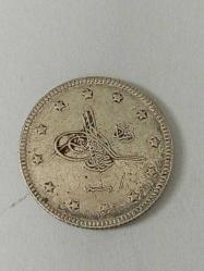 5. Mehmed Reşad · 2 Kuruş · (1327/1) · Kostantiniye · Gümüş