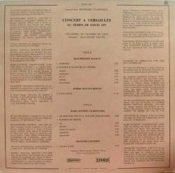 KLASİK MÜZİK 33 LÜK PLAK - Orchestre De Chambre De Caen, Jean-Pierre Dautel – Concert A Versailles Au Temps De Louis XIV