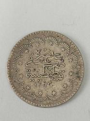 2. Abdülhamid · 5 Kuruş · (1293/11) · Kostantiniye · Gümüş