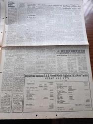 Yeni Sabah Gazetesi - Turkish Newspaper - 2 Haziran 1960 - İsmet İnönü dün ihtilalden hiç haberdar edilmedim dedi - CHP lideri İsmet İnönü basın toplantısı yaptı - Demokrat Parti'nin seçime nasıl gireceğini bilemem - Orgeneral Cemal Gürsel gençliğe hitap etti fotoğraf - Samed Ağaoğlu Ankara'ya götürüldü - Selim Sarper Celal Bayar ve Adnan Menderes ile görüştüğünü açıkladı - Gençlik Anıtkabir'i ziyaret etti Fotoğrafı - Cihat İren devlet olarak kemerleri sıkacağız dedi - Muhlis Erdener İhsan Doruk ve Raif Dinçkök bir askeri vasıta ile Davutpaşa kışlasına götürülüyor fotoğraf - İstanbul'da 17 bin silah ele geçirildi - bütün anti demokratik kanunlar kaldırılıyor - The Times General Cemal Gürsel'in samimiyetinden eminiz diyor - 27 Nisan'dan 27 Mayıs'a 555 K - Nihayet polislere beklenen emir verildi gaz bombaları kullanın - dertli dolap Yunus Emre'nin hayatı yazan Nezihe Araz Yazı Dizisi - Balkan güreş şampiyonası bugün burgaz'da başlıyor - Cihat Arman Fenerbahçe'de vazife aldı - baraj maçı
