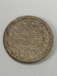 5. Mehmed Reşad · 5 Kuruş · (1327/4) · Kostantiniye · Gümüş