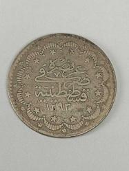 2. Abdülhamid · 5 Kuruş · (1293/13) · Kostantiniye · Gümüş