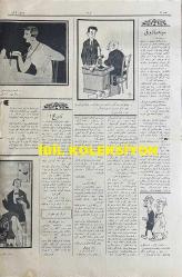 Osmanlıca Akbaba Mizah Dergisi-Gazetesi, Orijinal Dönem Basım, (Ottoman Magazine-Newspaper) - 9 Aralık (Kanun-i Evvel) 1926 - Sayı: 419 - Karikatürist Ramiz Gökçe'nin Çalışması: Amerika Gazetelerinin Verdiği Habere Göre Bu Sene Erkekler İçin Yüksek Ökçeli İskarpin ve Kostüm Tayyör Moda Olacakmış. Bu Moda Bizde de Taammüm Ederse Göreceğimiz Manzara: Küberadan Yunus Nadi Bey, Şuaradan Celal Sahir Bey, Ümeradan Emanet Muavini Şerif Bey, Üdebadan Süleyman Nazif Bey, Zürefadan İzzet Melih Bey - Karikatürist Ramiz Gökçe'nin Çalışması: Her Ay, Kazandığı Yüz Bin Liranın Üstünde Saltanat Kuran Maryosera, Matbuatın Hücumu Karşısında... 