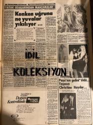 HAFTA SONU DERGİ - GAZETESİ DOĞUM GÜNÜ HEDİYESİ (TURKİSH MAGAZINE - NEWSPAPER) - TAM TAKIM 12 SAYFADIR - 27 MAYIS 1982 - Sayı:22 - Orhan Gencebay-Shanna Orley-Elvan Sevil-Mithat Özer-Beyza Özer-Sami Yıldırım-Şehriban Yıldırım-Mehmet tecirli-Ebru Özmeriç-Yılmaz Güney-Kenan Temiz-Hülya Tuğlu-Mine Sun-Uğurgül Güleç-Kemal Özatay-Mustafa Bankırcıoğlu-Yılmaz Güney-Necla Nazır-Ferdi Tayfur-Franco Nero-Güngör Bayrak-Sevim Emre-Aziz Gencebay-Vasfi Rıza Zobu-Sevim Tuna-Canan-Ajda Pekkan-Recep Kaymak-Gülser Gürsoy-Gökhan Güney-Mithat Can-Sezen Aksu-Necla Nazır-Ferdi Tayfur-Hülya Avşar-Dilara Haraççı-Suna Alkan-Sezer Güvenirli-Yılmaz Güney-Sakıp Sabancı-Vural Tekeli-Mete Buhara-Uğur Dündar-Semiramis Zorlu-Melih Koray-Mücahit Büktas-Serap Büktas-Hıfzı Topuz-Nezihe Topuz-Vedat Durusel-Nimet Durusel-Einar Malmberg-Bingül Malmberg-İlhan Başay-Ali İpekçi-Özden Mısırlı-Kamuran Sertel-Ursula Sertel-Bedi Çapa-Vedia Çapa-Berrin Nadi-Türkay Erozan-Ferda Tarzi-Tülay Uğur-Füsun , Erdoğan Gazioğlu