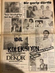 HAFTA SONU DERGİ - GAZETESİ DOĞUM GÜNÜ HEDİYESİ (TURKİSH MAGAZINE - NEWSPAPER) - TAM TAKIM 12 SAYFADIR - 27 MAYIS 1982 - Sayı:22 - Orhan Gencebay-Shanna Orley-Elvan Sevil-Mithat Özer-Beyza Özer-Sami Yıldırım-Şehriban Yıldırım-Mehmet tecirli-Ebru Özmeriç-Yılmaz Güney-Kenan Temiz-Hülya Tuğlu-Mine Sun-Uğurgül Güleç-Kemal Özatay-Mustafa Bankırcıoğlu-Yılmaz Güney-Necla Nazır-Ferdi Tayfur-Franco Nero-Güngör Bayrak-Sevim Emre-Aziz Gencebay-Vasfi Rıza Zobu-Sevim Tuna-Canan-Ajda Pekkan-Recep Kaymak-Gülser Gürsoy-Gökhan Güney-Mithat Can-Sezen Aksu-Necla Nazır-Ferdi Tayfur-Hülya Avşar-Dilara Haraççı-Suna Alkan-Sezer Güvenirli-Yılmaz Güney-Sakıp Sabancı-Vural Tekeli-Mete Buhara-Uğur Dündar-Semiramis Zorlu-Melih Koray-Mücahit Büktas-Serap Büktas-Hıfzı Topuz-Nezihe Topuz-Vedat Durusel-Nimet Durusel-Einar Malmberg-Bingül Malmberg-İlhan Başay-Ali İpekçi-Özden Mısırlı-Kamuran Sertel-Ursula Sertel-Bedi Çapa-Vedia Çapa-Berrin Nadi-Türkay Erozan-Ferda Tarzi-Tülay Uğur-Füsun , Erdoğan Gazioğlu