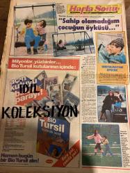 HAFTA SONU DERGİ - GAZETESİ DOĞUM GÜNÜ HEDİYESİ (TURKİSH MAGAZINE - NEWSPAPER) - TAM TAKIM 12 SAYFADIR - 11 MART 1983 - Sayı:11 - Ani Mimar Ural-Aram Mimarı Orhan Gencebay-Tansu Okan-Canan Özbek-Alptekin Dülger-Abdi Ulgen-İbrahim Tatlıses-Aydemir Akbaş-Nilgün gökdeniz-Berna Hun-Aynur Aksel-Orhan Şevki-Kadir İnanır-Ahu Tuğba-Türkan Şoray-Yaprak Özdemiroğlu-Helena Rubinstein-Gönül Akkor-Bülent Ersoy-Figen Han-Adile Naşit-Halide Pişkin-Ediz Hun-Nazan Şoray-Roman Perihan-Selda Karaca-Selahattin Alpay-Emine Alpay-Fatih Yavuzelimli-Turgut Özal-Zeki Müren-Adnan Şenses-Selçuk Ural-Tayfun Kalkan-Filiz Akın-Bubi Rubinştayn-Orhan Gencebay-Sevim Emre-Tanju Okan-Atilla Oymak-Serpil Oymak-Mehmet Üstünkaya-Gönül Üstünkaya-Cevda Önci-Kemal Önci-Sema Dinçkök-Dünür Raif Dinçkök-İhsan Çavuşoğlu-Necla Öney-Muhittin Öney-Altan Kılıç-Güzide Kılıç-Nazif Ergüder-Nebahat Ergüder-Sevil Özcan-Naci İnci-Serpil İnci-Lütfü Akdoğan-Neriman Akdoğan-Can Gülmen-Rasin Gülmen-Tezel Akçipe-Erol Palister-Güler Gülüyener-Te
