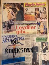HAFTA SONU DERGİ - GAZETESİ DOĞUM GÜNÜ HEDİYESİ (TURKİSH MAGAZINE - NEWSPAPER) - TAM TAKIM 12 SAYFADIR - 1 NİSAN 1983 - Sayı:14 - Çiğdem Talu-Erdem Talu-Betül Talu-Hasret Uncu-İbrahim Tatlıses-Ajda Pekkan-Zeki Alasya-Metin Akpınar-Yaprak Özdemiroğlu-Suat Sayın-Alo Deterjan Murat 134 Otomobil Reklamı-Hayriye Müren-Uğurgül Güleç-Ayla Egemen-Yaprak Özdemiroğlu-Emel Sayın-Perihan Savaş-Banu Alkan-Selami Şahin-Feri Cansel-Nazan Şoray-Zeki Müren-Sibel Egemen-Türkan Şoray-Orhan Gencebay-Talha Özmen-Ajda Pekkan-Fatma Girik-Münevver Girik-Muazzez Abacı-Hasan Heybetli-Bülent Ersoy-Gazinocu Osman Kavran-Zavallı Gökben-Orhan Boran-Ali Kocatepe-Haldun Dormen-Güler Yığcı-Saniye Cıngı-Türkan Şoray-Perihan Savaş-Reyhan Somer-Selahattin Beyazıt-Kemal Sarper-Tomris Sarper-Sen Akçi-Sevda Yargıcı-Rabia Çapa-Kethy-Vitali Hakko-Nurten Oral-Selman Yaşar-Tunç Oral-Meral Özeren-Nüsret Baban-Sevim Baban-Mehmet Kocatopçu-Suphi Kaynak-İhsan Gürkan-Judy Chin-Peter Lang-Daniel Oliver-Deniz Nakitkayıkçı-Aysun Altın-