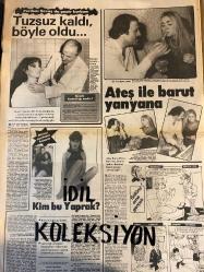 HAFTA SONU DERGİ - GAZETESİ DOĞUM GÜNÜ HEDİYESİ (TURKİSH MAGAZINE - NEWSPAPER) - TAM TAKIM 12 SAYFADIR - 1 NİSAN 1983 - Sayı:14 - Çiğdem Talu-Erdem Talu-Betül Talu-Hasret Uncu-İbrahim Tatlıses-Ajda Pekkan-Zeki Alasya-Metin Akpınar-Yaprak Özdemiroğlu-Suat Sayın-Alo Deterjan Murat 134 Otomobil Reklamı-Hayriye Müren-Uğurgül Güleç-Ayla Egemen-Yaprak Özdemiroğlu-Emel Sayın-Perihan Savaş-Banu Alkan-Selami Şahin-Feri Cansel-Nazan Şoray-Zeki Müren-Sibel Egemen-Türkan Şoray-Orhan Gencebay-Talha Özmen-Ajda Pekkan-Fatma Girik-Münevver Girik-Muazzez Abacı-Hasan Heybetli-Bülent Ersoy-Gazinocu Osman Kavran-Zavallı Gökben-Orhan Boran-Ali Kocatepe-Haldun Dormen-Güler Yığcı-Saniye Cıngı-Türkan Şoray-Perihan Savaş-Reyhan Somer-Selahattin Beyazıt-Kemal Sarper-Tomris Sarper-Sen Akçi-Sevda Yargıcı-Rabia Çapa-Kethy-Vitali Hakko-Nurten Oral-Selman Yaşar-Tunç Oral-Meral Özeren-Nüsret Baban-Sevim Baban-Mehmet Kocatopçu-Suphi Kaynak-İhsan Gürkan-Judy Chin-Peter Lang-Daniel Oliver-Deniz Nakitkayıkçı-Aysun Altın-