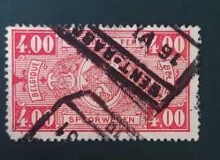 Belçika Demiryolu Posta Paket Pulu 1927- damgalı