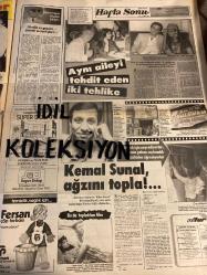 HAFTA SONU DERGİ - GAZETESİ DOĞUM GÜNÜ HEDİYESİ (TURKİSH MAGAZINE - NEWSPAPER)- TAM TAKIM 12 SAYFADIR- 17 HAZİRAN 1983-Sayı:25 -Anthony Wilkıns-Merih Akalın-Muhteşem Demirağ-İbrahim Tatlıses-Alev Sayın-Hülya Avşar-Abdurrahman Keskiner-Tarık Akan-Türkan Şoray-Cihan Ünal-Bülent Ersoy-Sevim Çağlayan-SeçilHeper-Öztürk Serengil-Seher Şeniz-Nil Burak-Yıldıray Çınar-Seyyal Taner-Romalı Perihan-Hayko Cem-İbrahim Tatlıses-Derya Tuna-Perihan Savaş-Kemal Sunal-Nükhet Duru-Sezen Aksu-Ferdi Özbeğen-Tarık Akan-Rıza Özış-Ursula Sertel-Kâmuran Sertel-Sarık Tara-Lale Tara-Zeynep Keyman-Melih Keyman-Yıldan Gülcelik-Leyla Birsel-Nil Birsel-Nevhiz Kocatopçu-Ayşe Çeşmebaşı-Özen İpekçi-Ali İpekçi-Leyla Umar-Murat Umar-Mustafa Bayram-Hanzade Erdi-Emre Erdi-Engin İnanç-Agneta İnanç-Pınar Selamoğlu-Ferhat Selamoğlu-Tülay Mithat Dayıoğlu-Füsun Önal-Hadi Çaman-Erdal Ergürol-Serpil Yapıcı-Meral Niron-Handan Kaftancı-Sabriye Nacar-Hülya Önel-Yüksel Mermerci-Necdet Ataç-Erzin --Şaban Erdinç-Banu Alkan-Gürbüz Hanefi