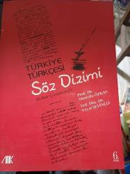 TÜRKİYE TÜRKÇESİ SÖZ DİZİMİ (KELİME ÇÖZÜMLEMELİ)