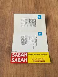 Emel Sayın - Sevdalılar Kağıt Baskı Kaset ( İşaretli fotoğrafta, kartonette yazı var )