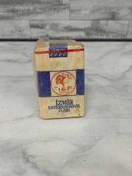 Antika Koleksiyonluk Nadir 1979 İzmir Enternasyonal Fuarı Sigarası - Açılmamış Sigara Paketi