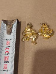 Avrupa pirinç disney karakter kolye ucu 2 adet