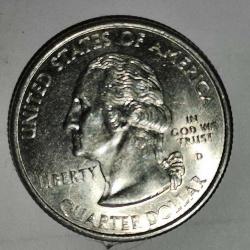 AMERİKA  2002 D   25 CENT   ÇEYREK DOLAR   HATIRA  50 Eyalet Çeyreklikleri - Tennessee
