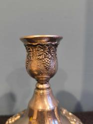 Avrupa Antika çift şamdan