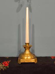 Özgün model avrupa pirinç şamdan