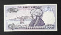 7. Emisyon 1000 Lira B28 ÇA/ÇİL KAĞIT PARA