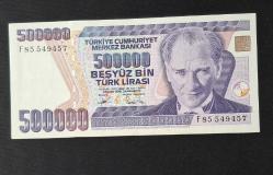 7. Emisyon 500 Bin F85 ÇA/ÇİL KAĞIT PARA