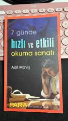 7 GÜNDE HIZLI VE ETKİLİ OKUMA SANATI - ADİL MAVİŞ - HAYAT YAYINCILIK 1. BASKI 2006