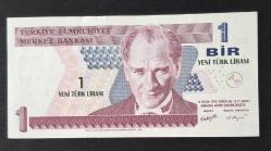 8. Emisyon 1 YTL A76 ÇA KAĞIT PARA