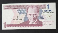 8. Emisyon 1 YTL A43 ÇA KAĞIT PARA